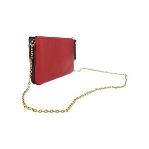 Louis Vuitton Zip Empreinte Double Chain Pochette Bag Monogram Shoulder